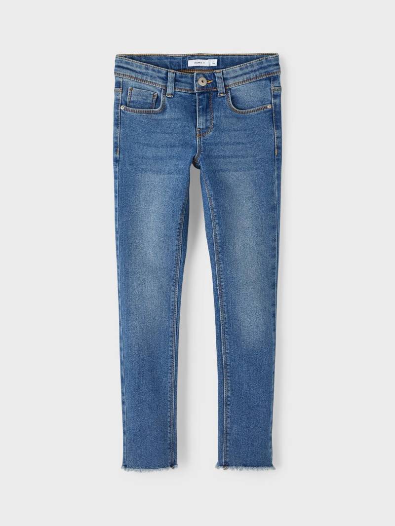 NAME IT - NKFPOLLY SKINNY JEANS 1191-IO NOOS medium blue denim - Gr. - 164 von NAME IT
