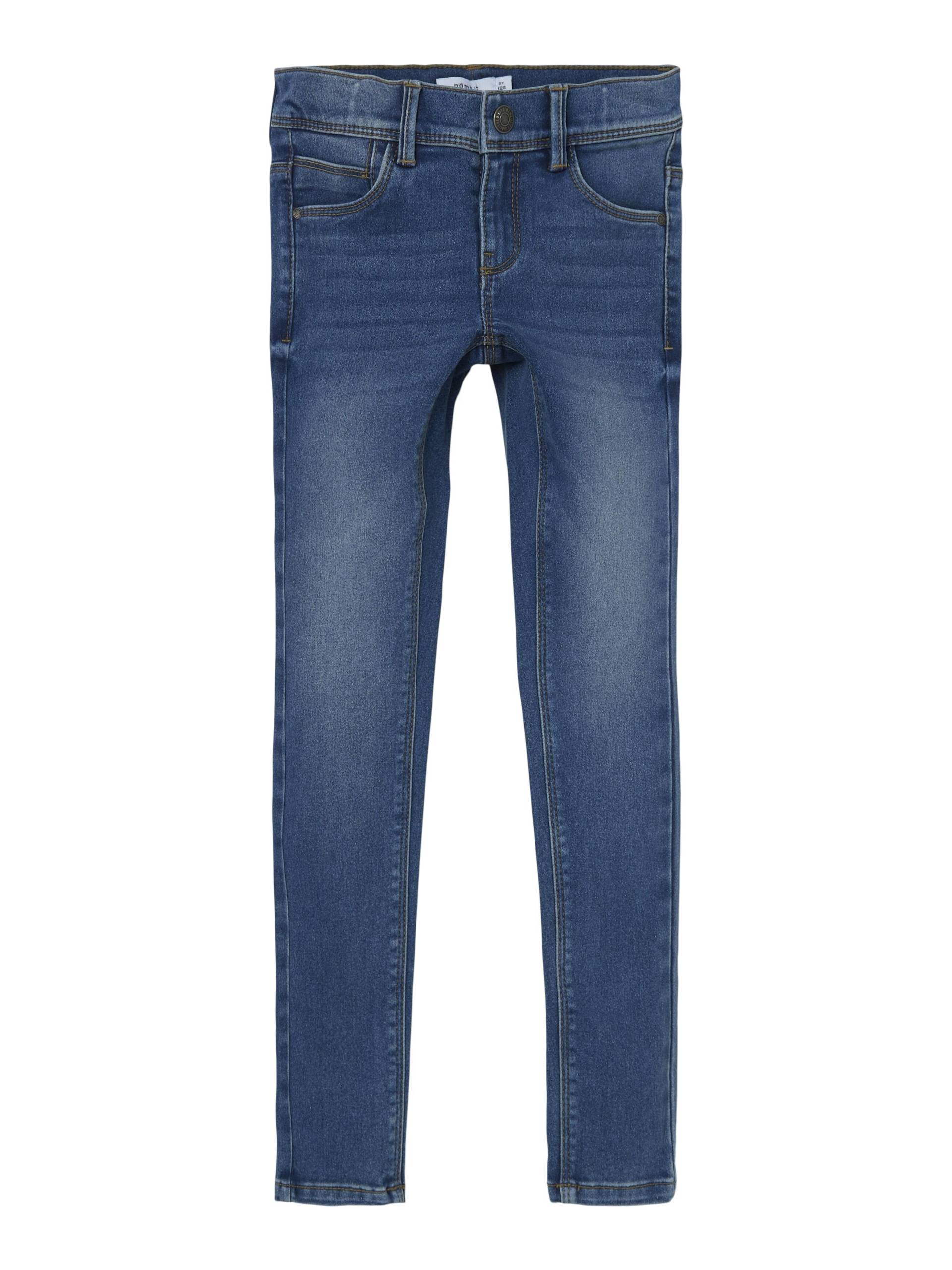 NAME IT - NKFPOLLY SKINNY JEANS 1212-TX NOOS medium blue denim - Gr. - 152 von NAME IT