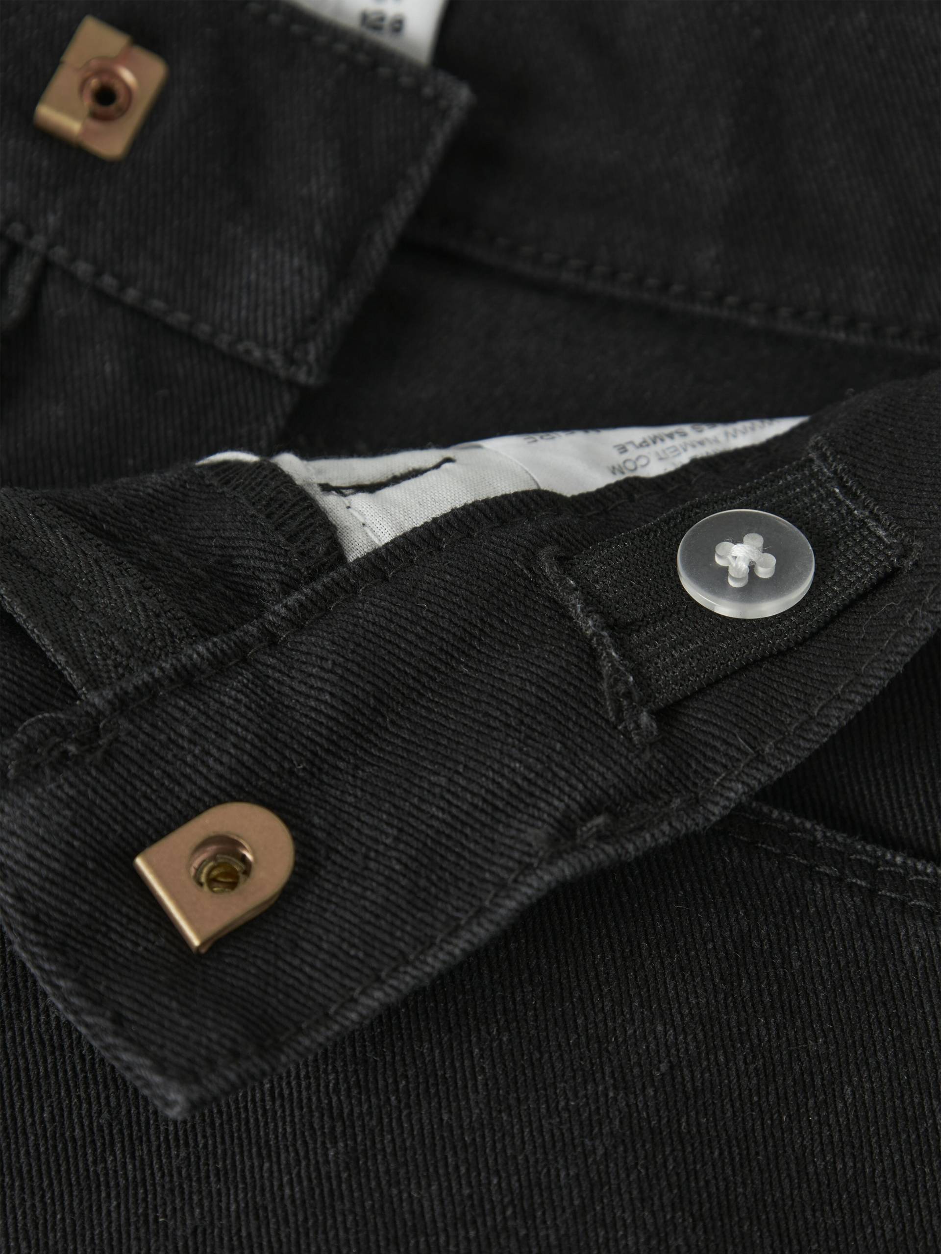 NAME IT - NKFROSE HW MOM DNM SHORTS 8222-YA NOOS black denim - Gr. - 146 von NAME IT