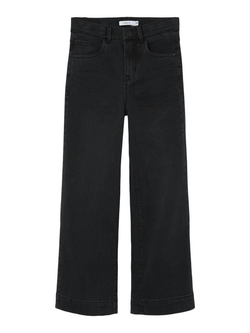 NAME IT - NKFROSE HW WIDE JEANS 1356-ON NOOS black denim - Gr. - 164 von NAME IT