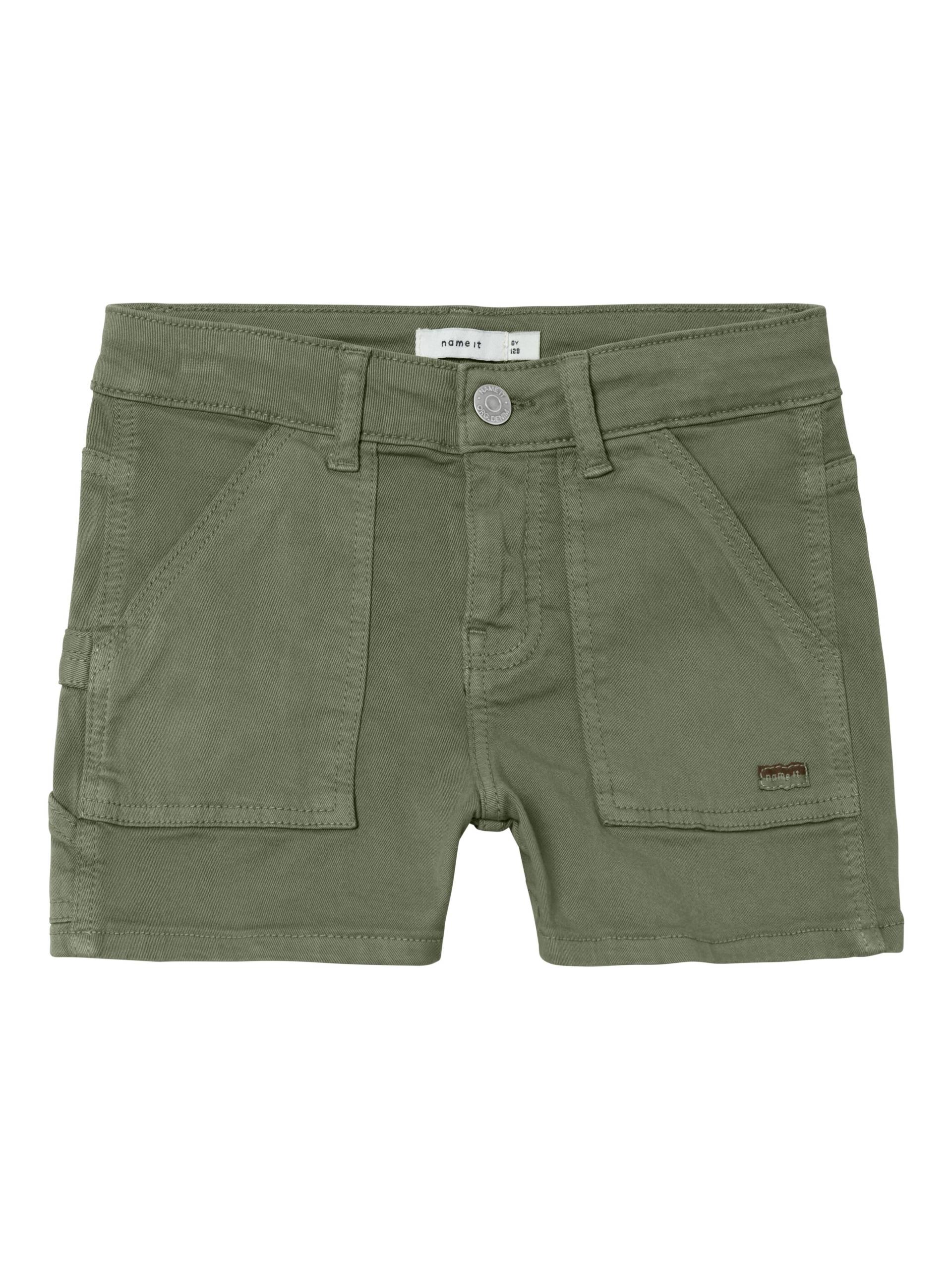 NAME IT - NKFROSE REG TWI SHORTS 7740-MF NOOS deep lichen green - Gr. - 158 von NAME IT
