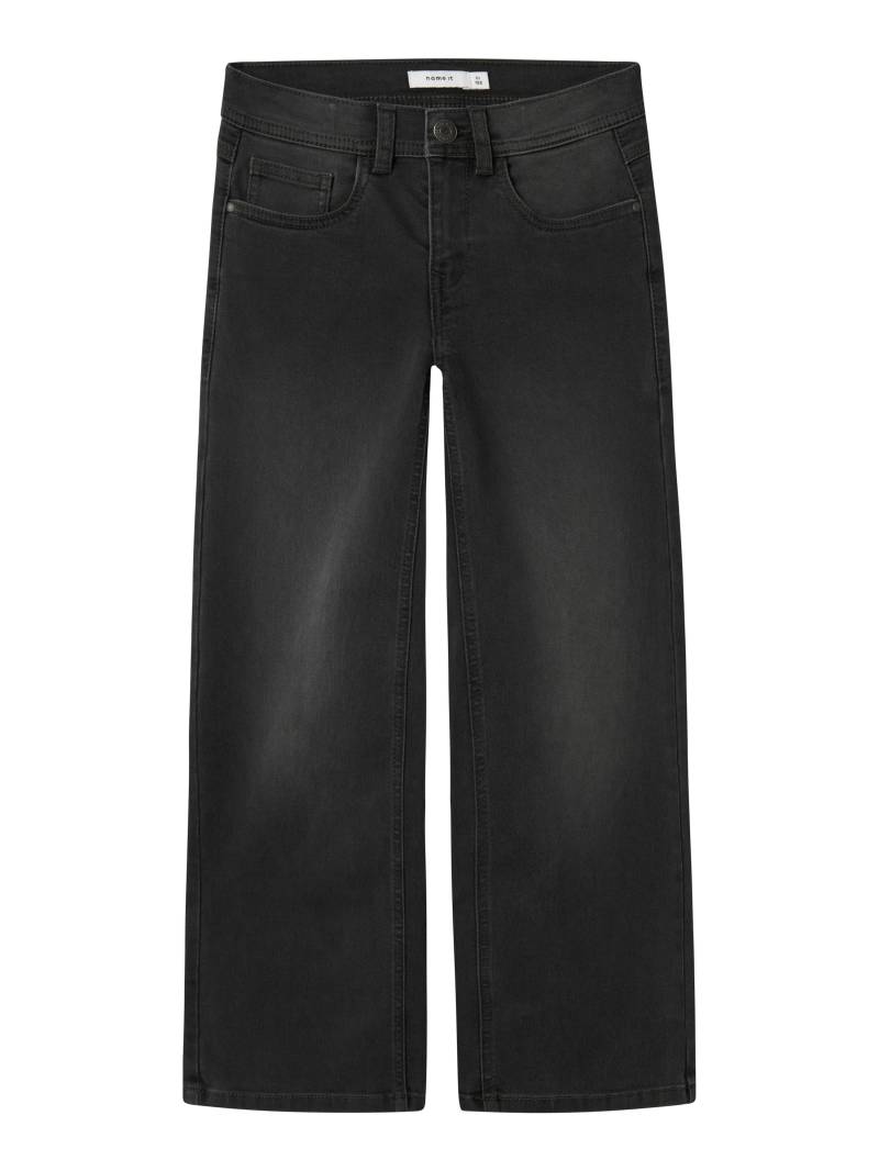 NAME IT - NKFROSE WIDE JEANS 3145-IS TB dark grey denim - Gr. - 134 von NAME IT