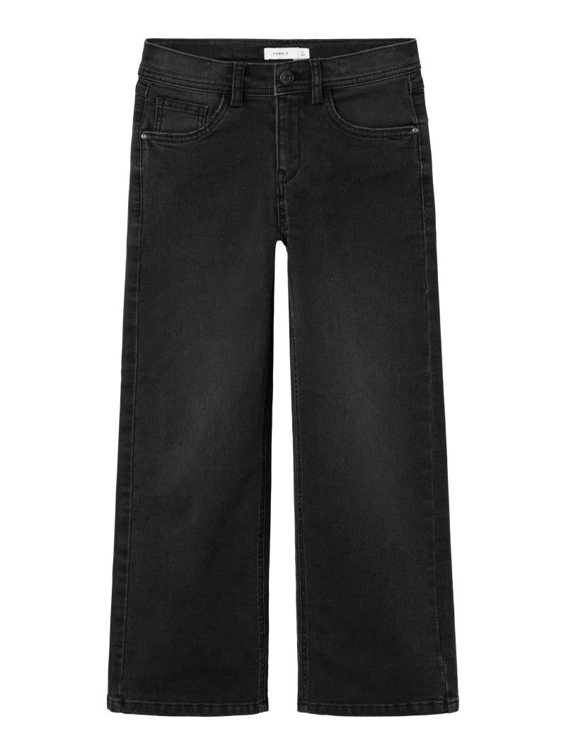 NAME IT - NKFROSE WIDE JEANS 4263-IS TB black denim - Gr. - 140 von NAME IT