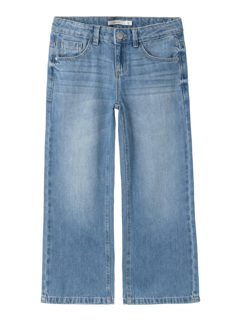 NAME IT - NKFROSE WIDE JEANS 5529-BE NOOS medium blue denim - Gr. - 140 von NAME IT