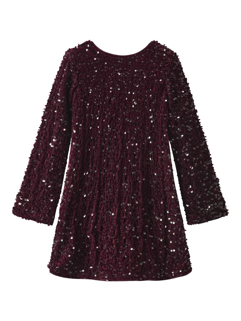 NAME IT - NKFRUSITTA LS DRESS burgundy - Gr. - 140 von NAME IT
