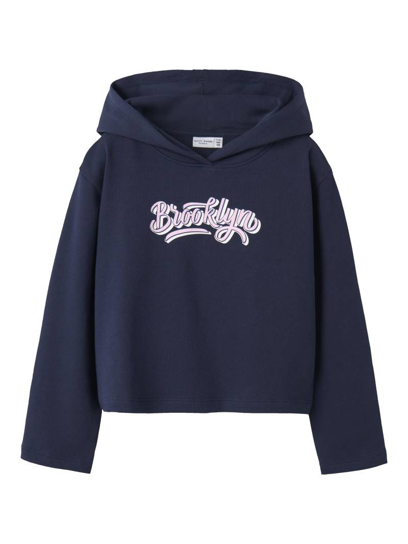 NAME IT - NKFVIALA LS SHORT RLX SWEAT WH BRU navy blazer von NAME IT