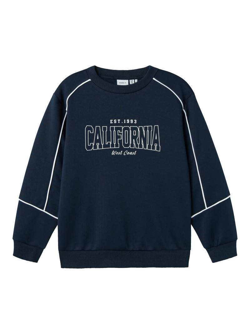 NAME IT - NKMDELTO LS NREG LIGHT SWEAT UNB navy blazer - Gr. - 116 von NAME IT