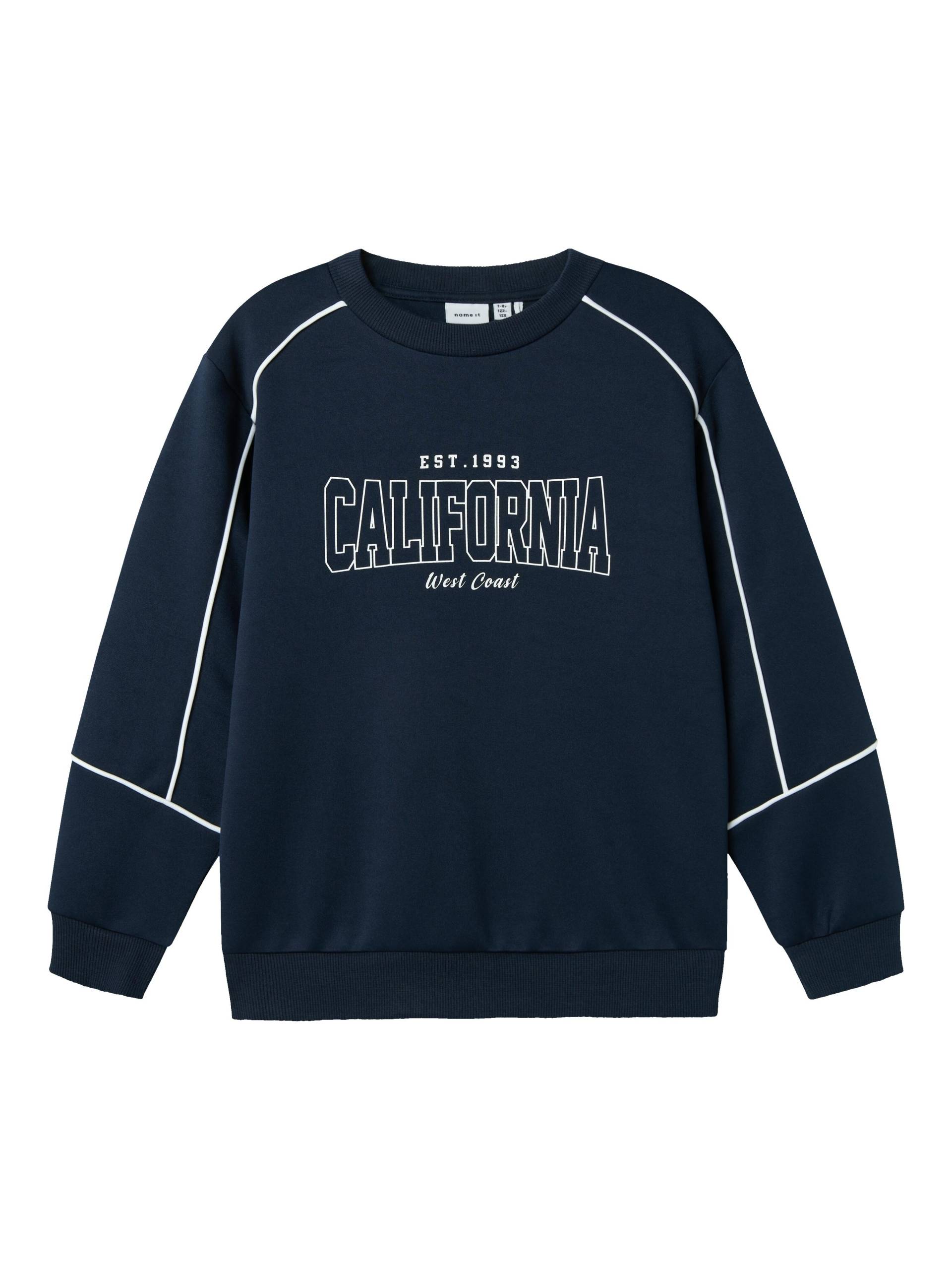 NAME IT - NKMDELTO LS NREG LIGHT SWEAT UNB navy blazer von NAME IT