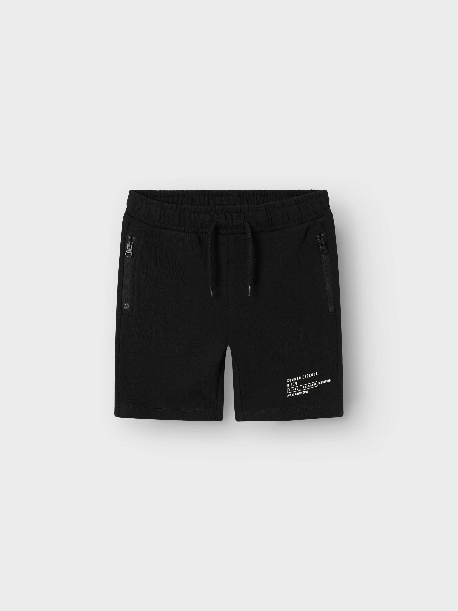 NAME IT - NKMHAVNE SWEAT SHORTS UNB black - Gr. - 128 von NAME IT