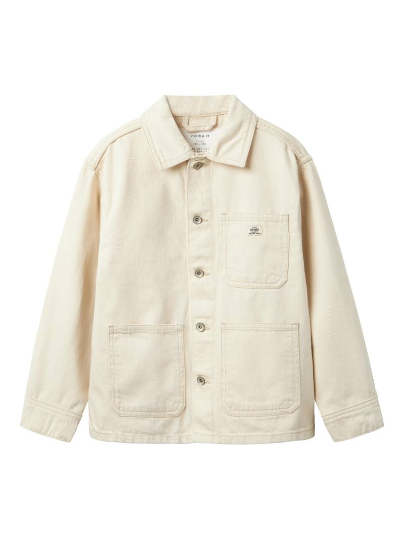 NAME IT - NKMJAMES OZ TWI SHIRT 5647-AA B summer sand - Gr. - 140 von NAME IT