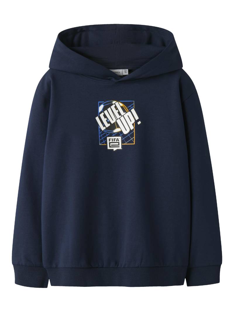 NAME IT - NKMONILES FIFAE NREG SWEAT WH BRU VDE navy blazer von NAME IT