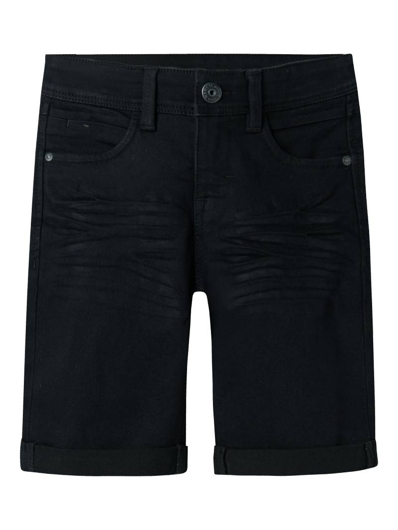 NAME IT - NKMSILAS SLIM DNM L SHORTS 2272-TX NOOS black denim - Gr. - 92 von NAME IT