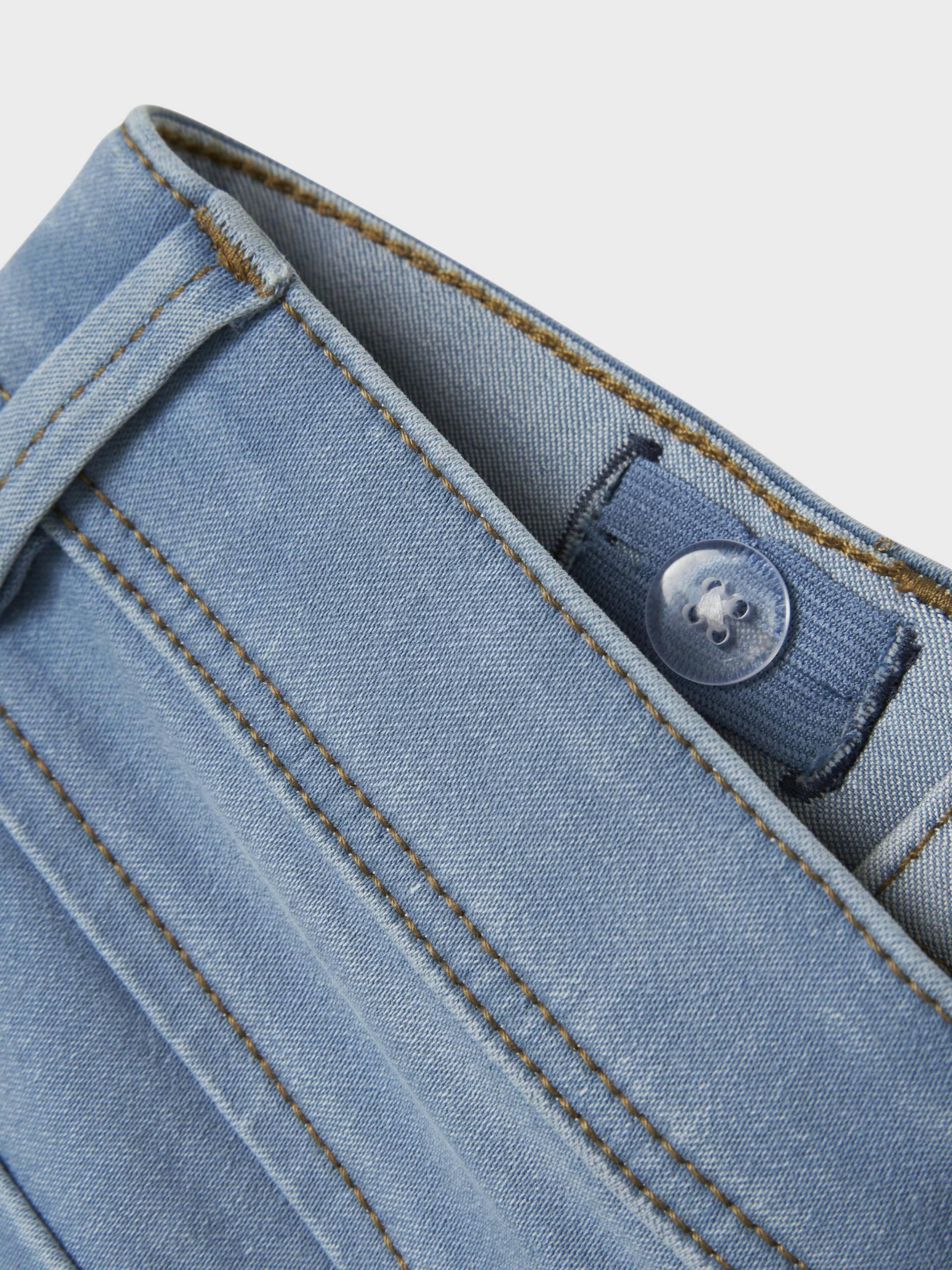 NAME IT - NKMSILAS SLIM DNM L SHORTS 2272-TX NOOS light blue denim - Gr. - 92 von NAME IT