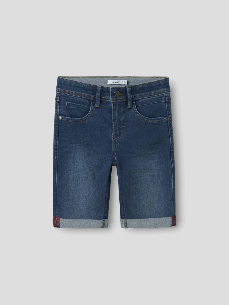 NAME IT - NKMSILAS SLIM DNM L SHORTS 2272-TX NOOS medium blue denim - Gr. - 110 von NAME IT