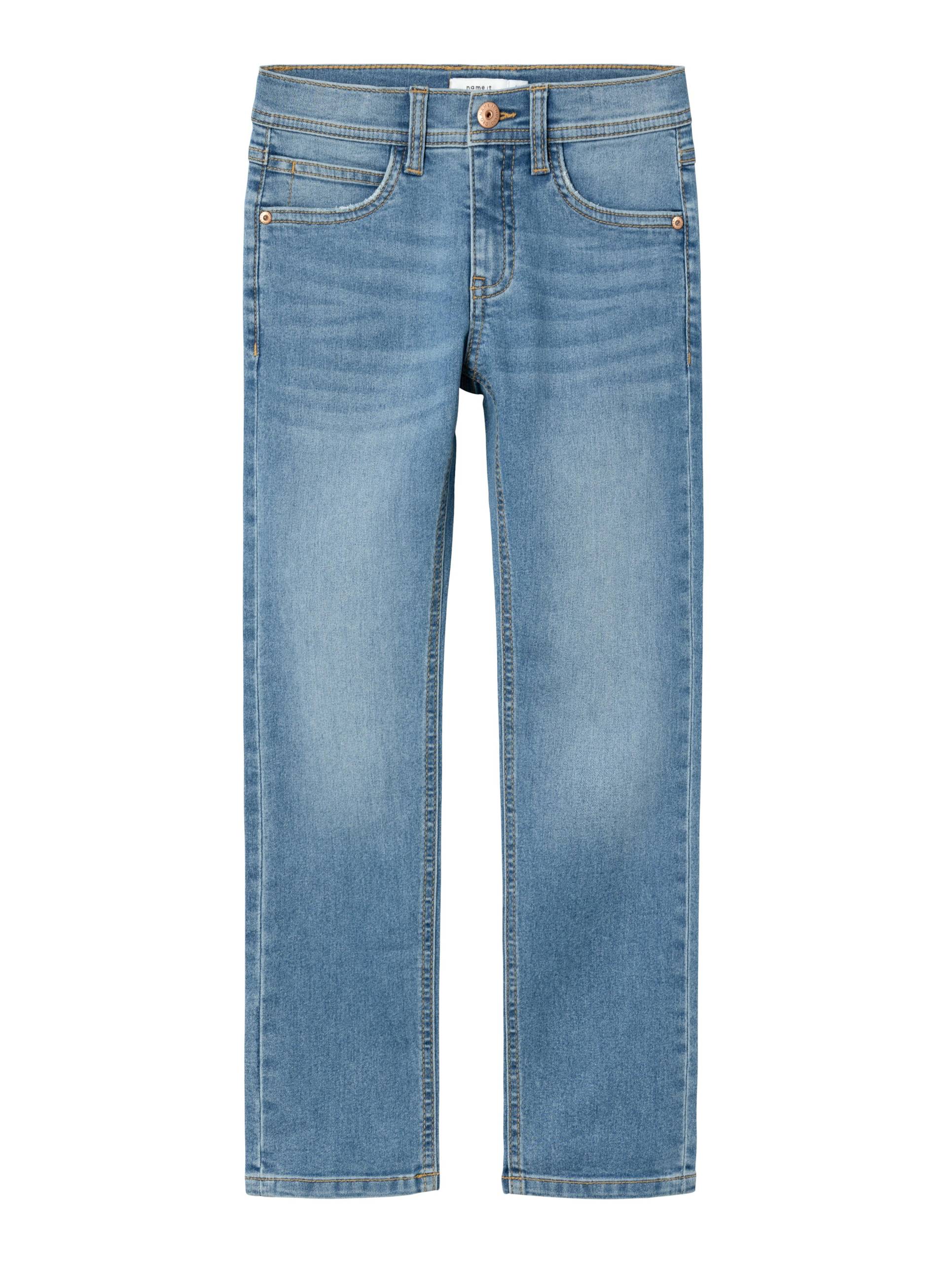 NAME IT - NKMSILAS SLIM JEANS 4272-IS TB medium blue denim - Gr. - 152 von NAME IT