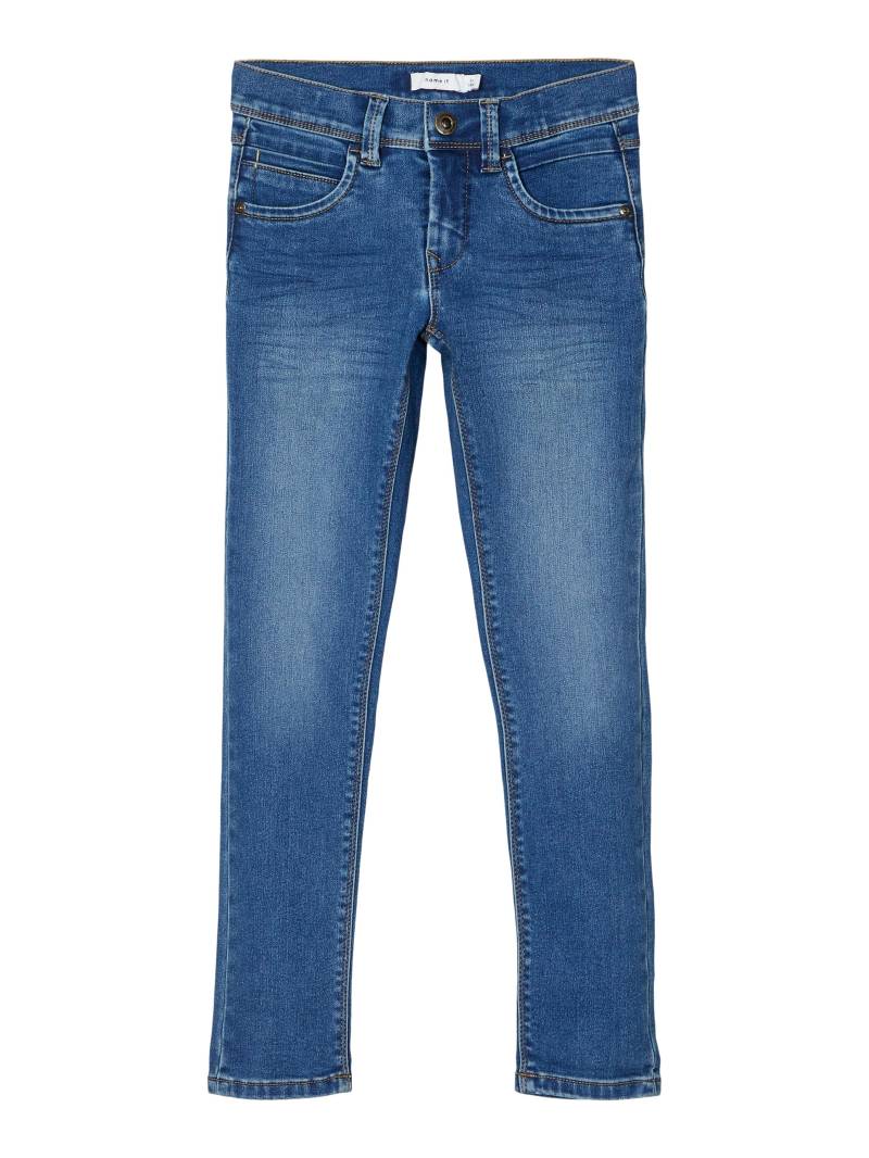 NAME IT - NKMSILAS XSLIM JEANS 2002-TX NOOS medium blue denim - Gr. - 98 von NAME IT