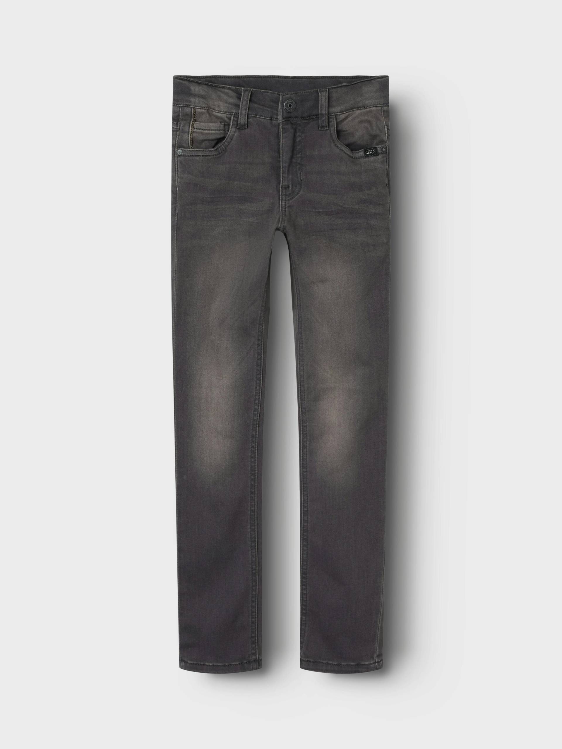 NAME IT - NKMTHEO XSLIM JEANS 1507-CL NOOS dark grey denim - Gr. - 140 von NAME IT