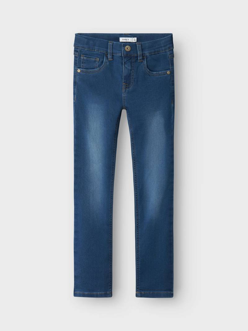 NAME IT - NKMTHEO XSLIM SWE JEANS 3113-TH NOOS medium blue denim - Gr. - 98 von NAME IT