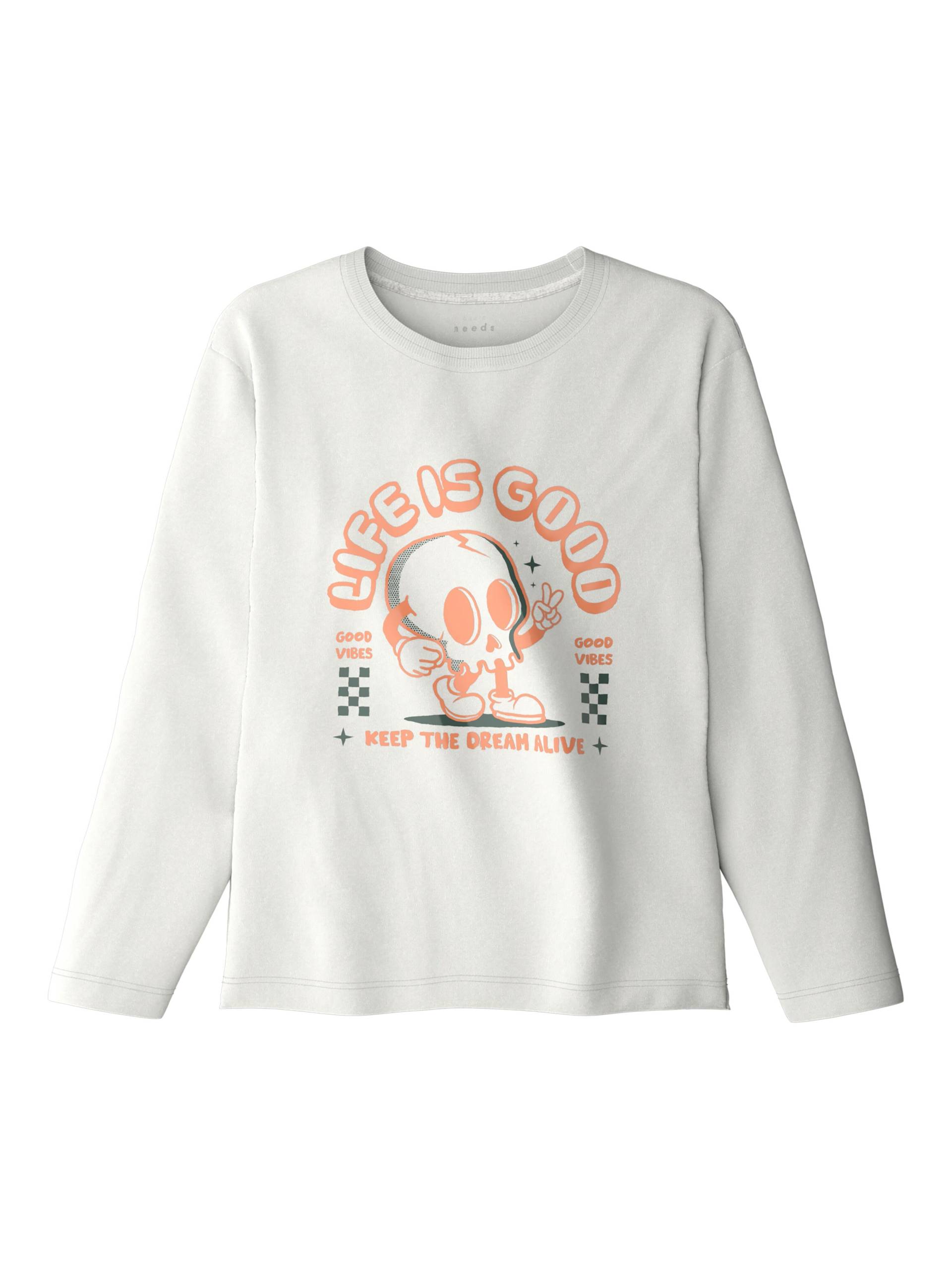 CLARINA - NOS Rdh.-Shirt,3/4 Arm, Ringel 616 jeans-offwhite - Gr. - 40 von CLARINA