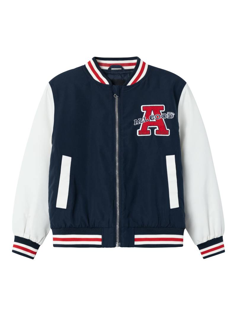 NAME IT - NKNMAIN BOMBER JACKET PB dark sapphire - Gr. - 134 von NAME IT