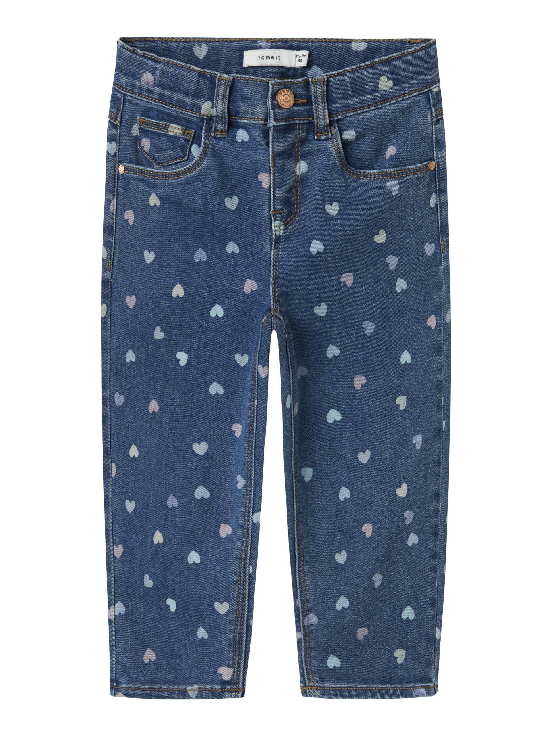 NAME IT - NMFBELLA MOM SHAPED JEANS 3555-ON NOOS denim blue - Gr. - 116 von NAME IT