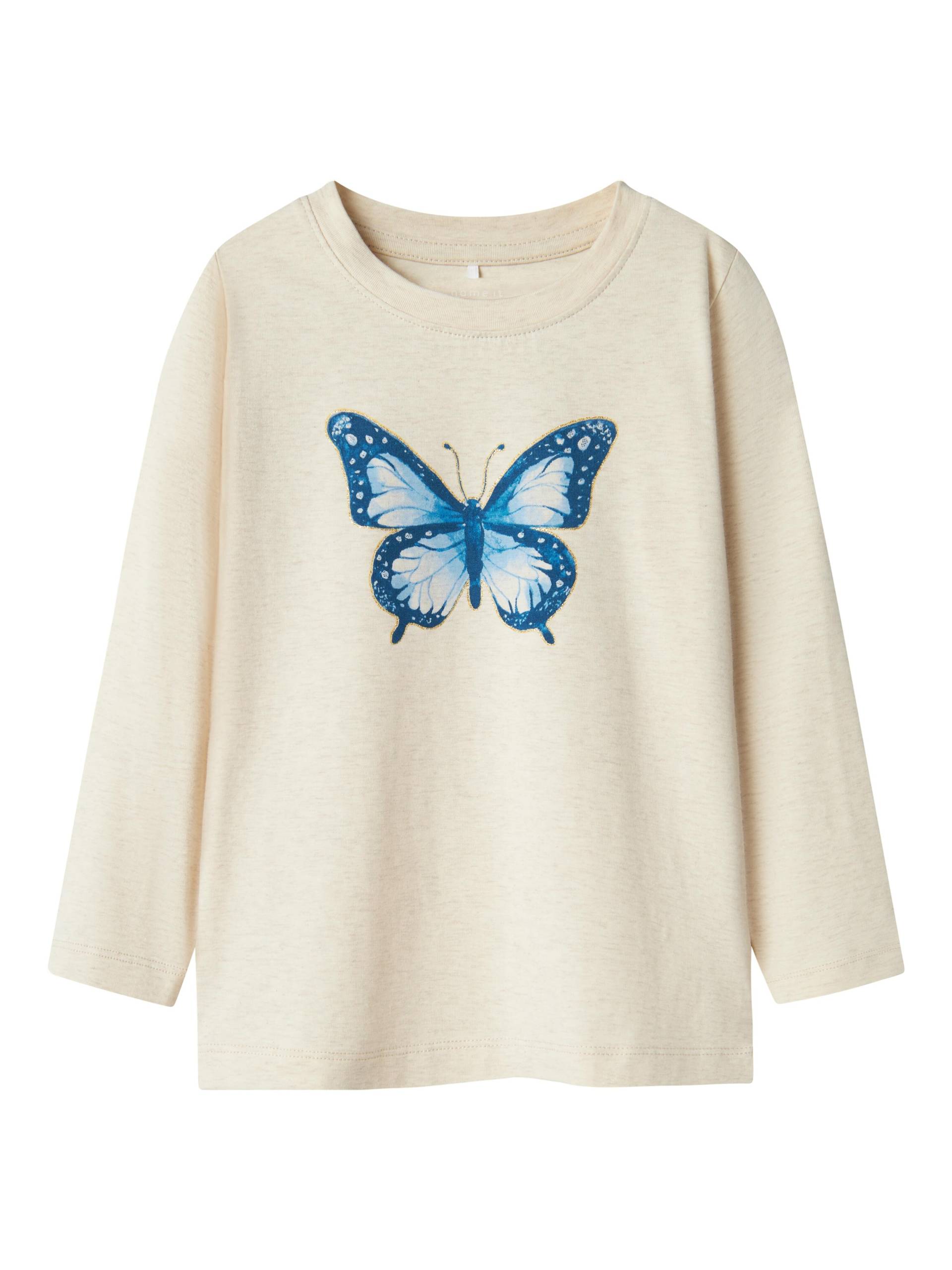 NAME IT - NMFDEMMI LS TOP peyote melange - Gr. - 92 von NAME IT