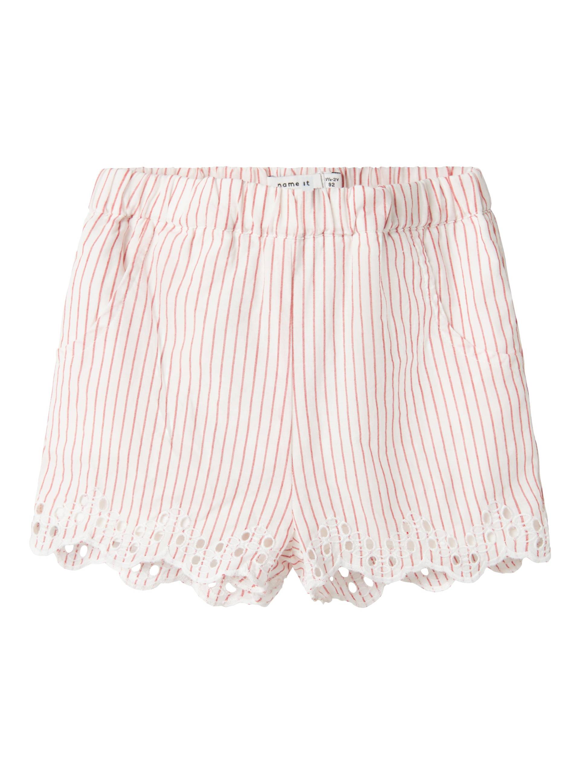 NAME IT - NMFFESINNE SHORTS bright white - Gr. - 128 von NAME IT