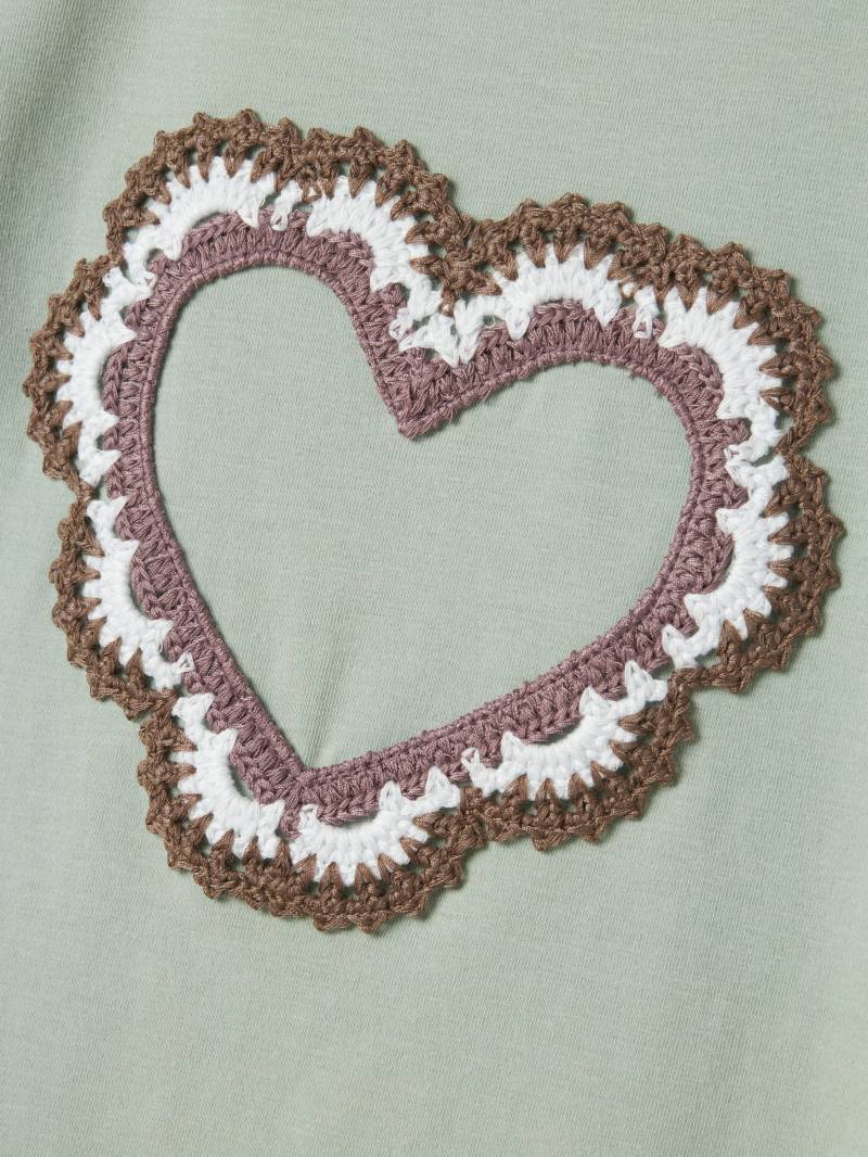 NAME IT - NMFJAMARIA SS TOP aqua gray - Gr. - 110 von NAME IT