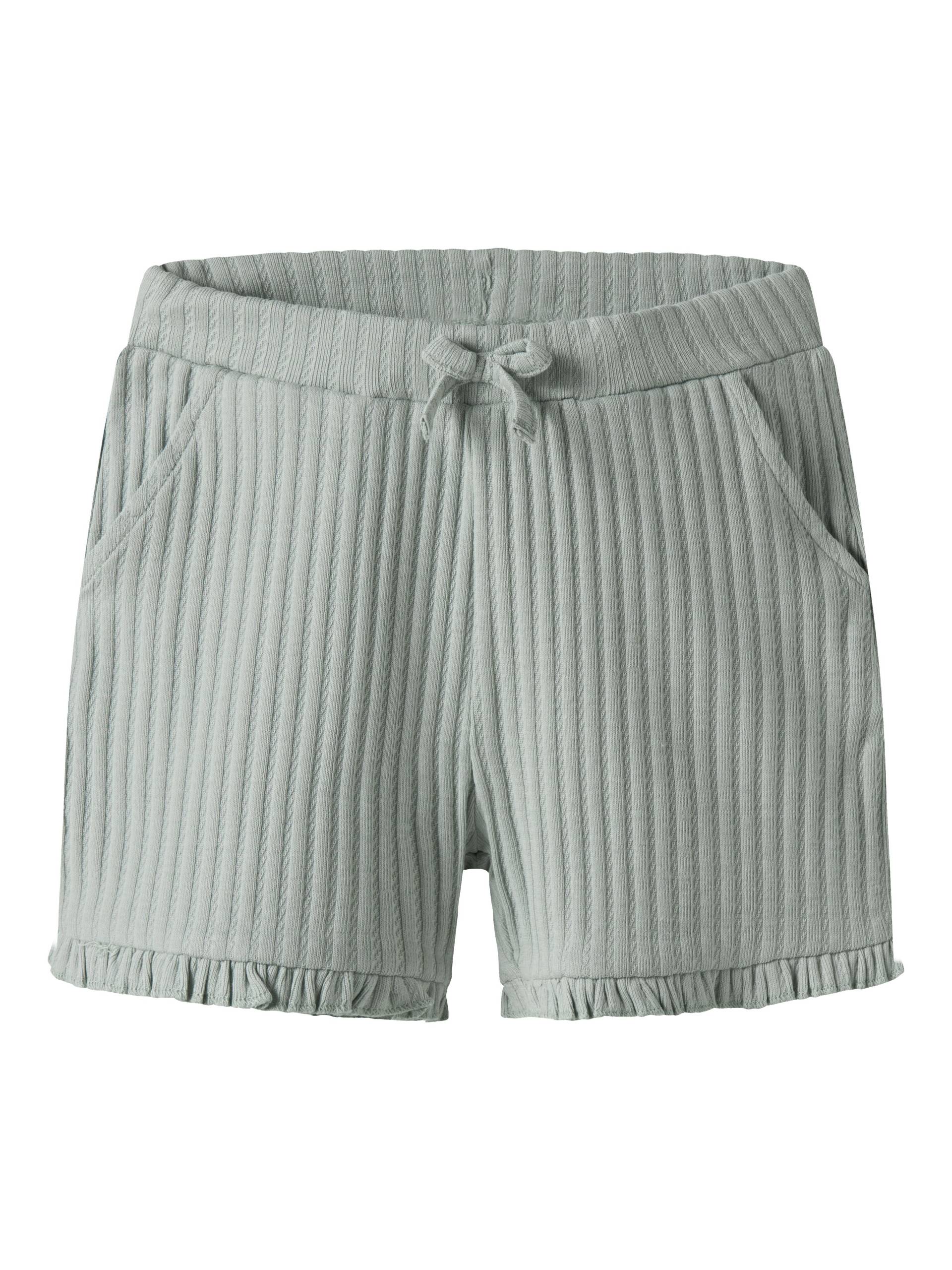 NAME IT - NMFJESSIA SHORTS aqua gray - Gr. - 104 von NAME IT