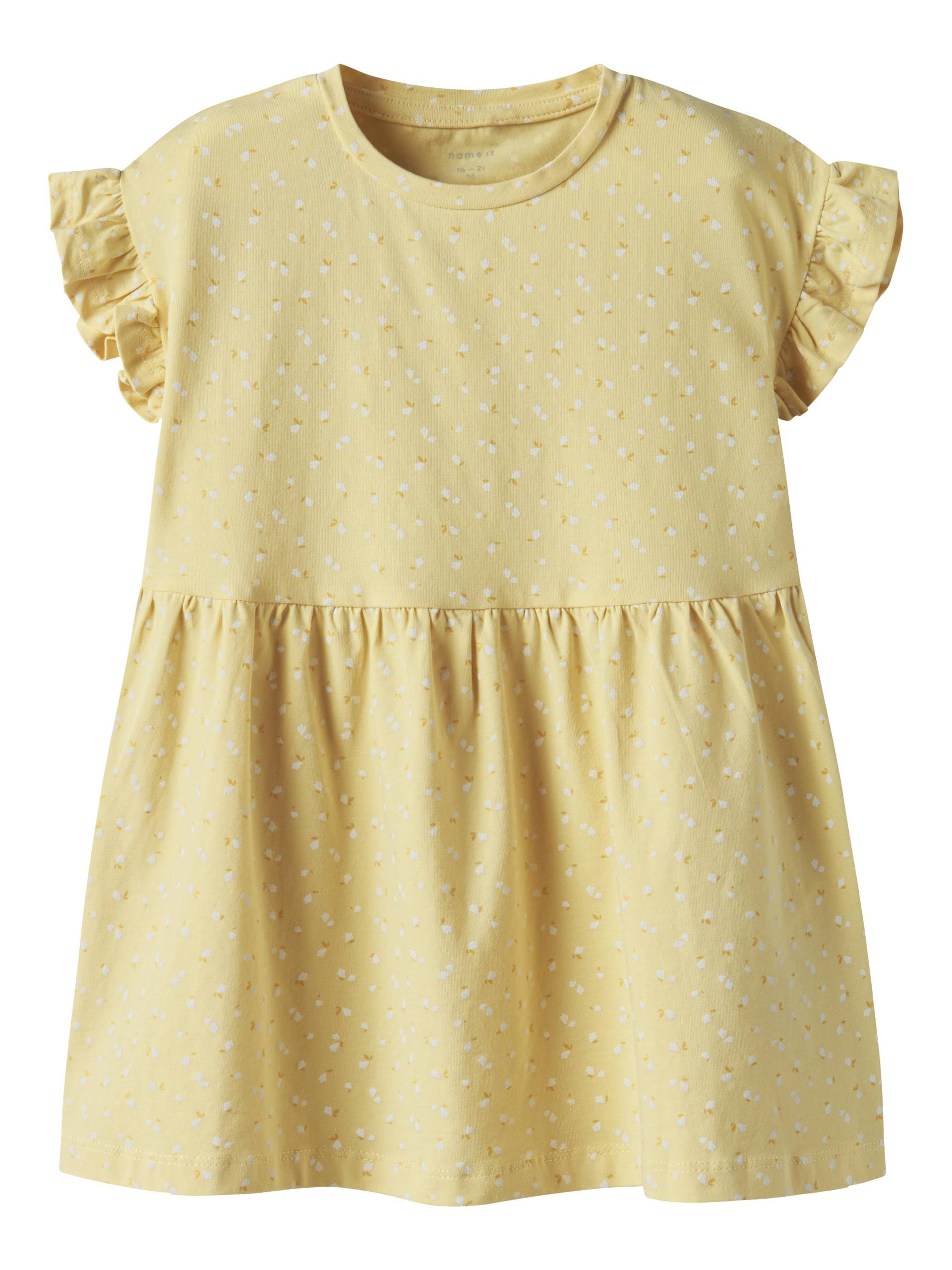 NAME IT - NMFJOANE SS DRESS PB golden haze - Gr. - 110 von NAME IT
