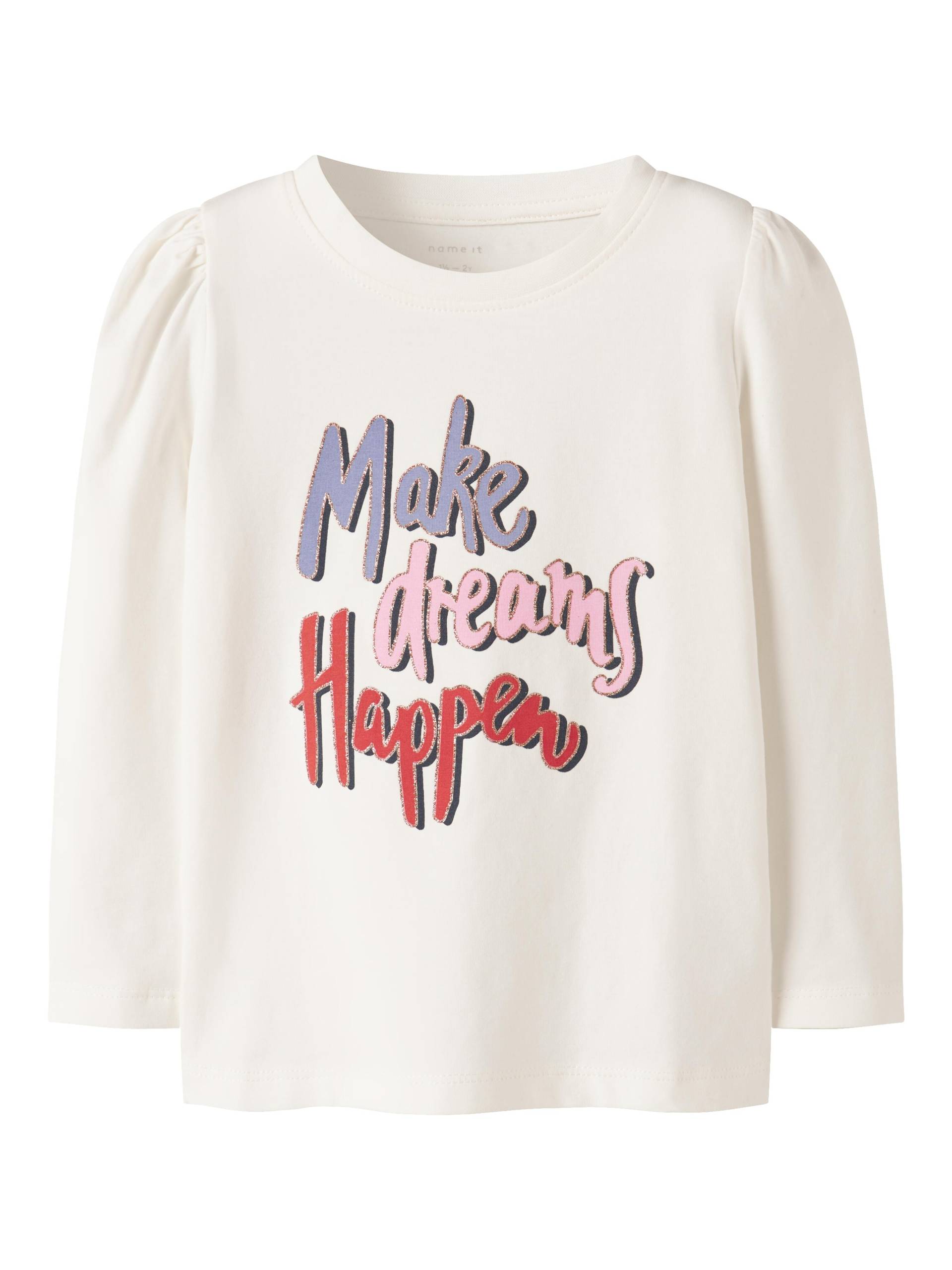 NAME IT - NMFKALESJA LS TOP PB coconut milk - Gr. - 110 von NAME IT