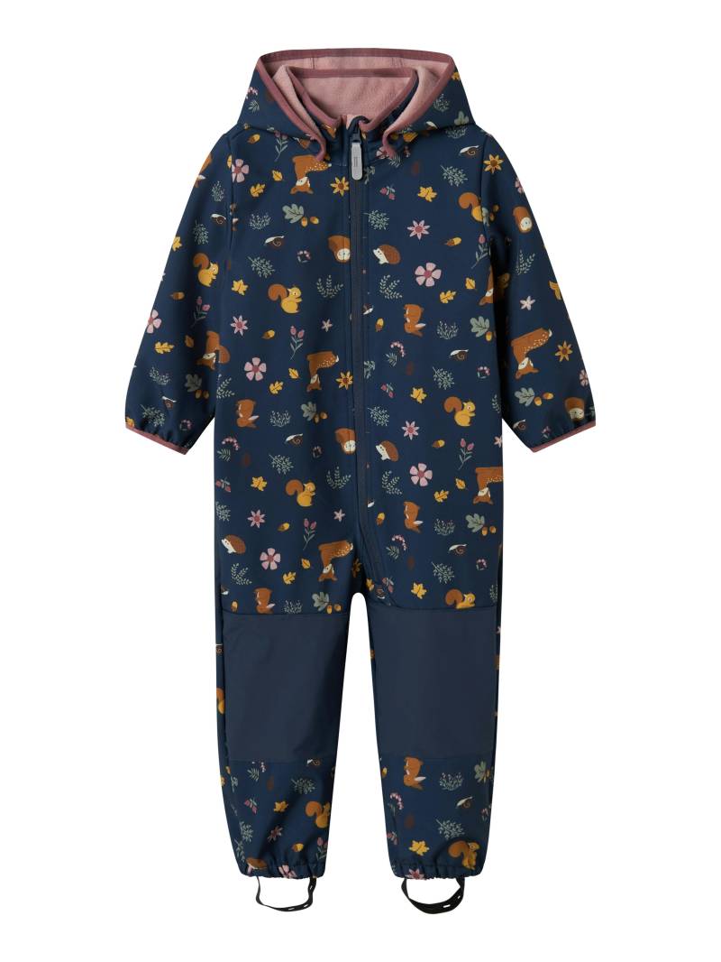 NAME IT - NMFMALTA05 SOFTSHELL SUIT AOP FO - Gr. - 104 von NAME IT
