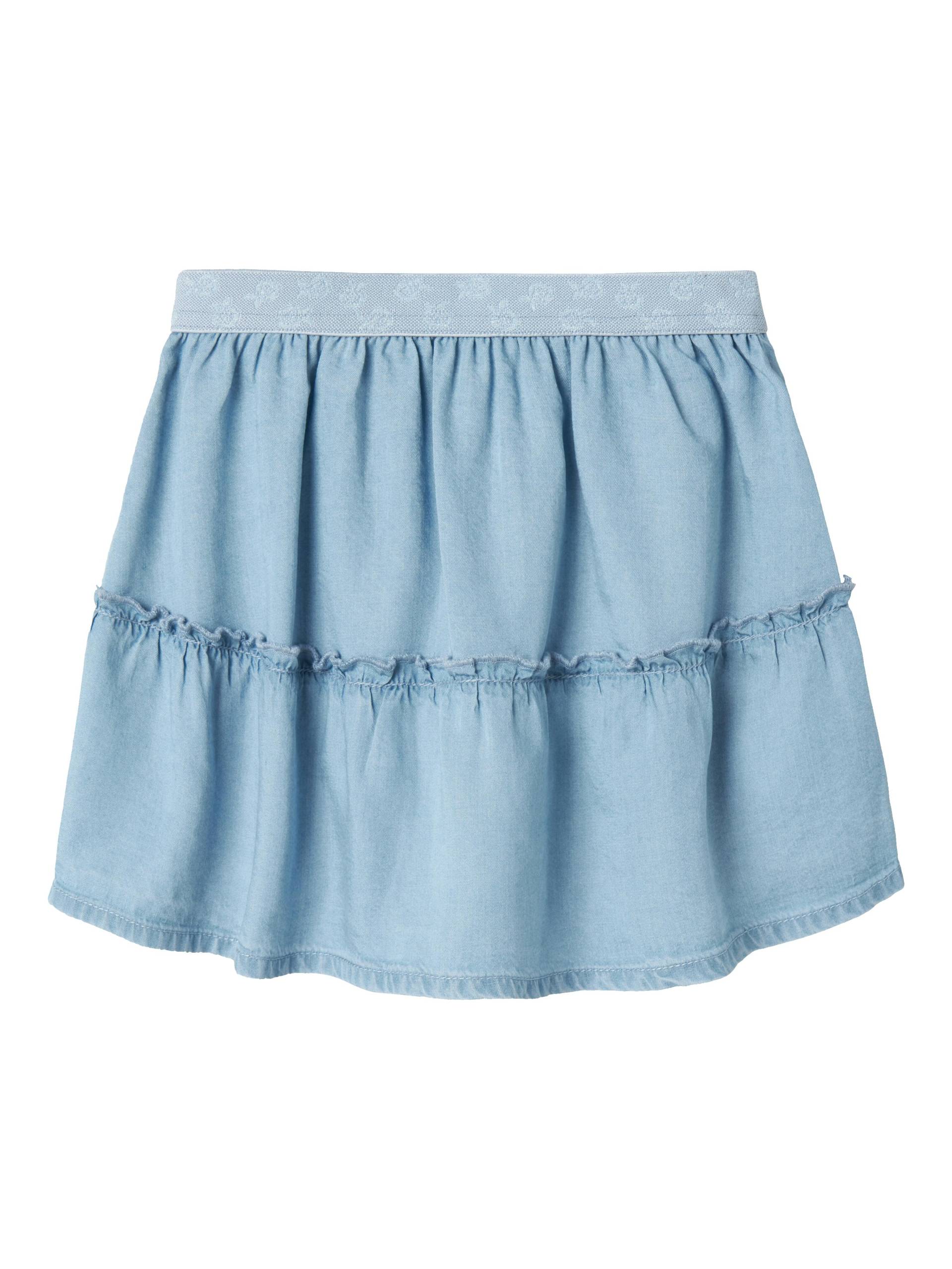 NAME IT - NMFMIA WIDE DNM SKIRT 2434-OH J light blue denim - Gr. - 104 von NAME IT