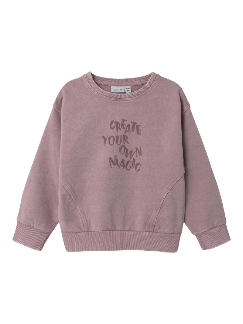 NAME IT - NMFOENNA RLX SWEAT BRU - Gr. - 110 von NAME IT