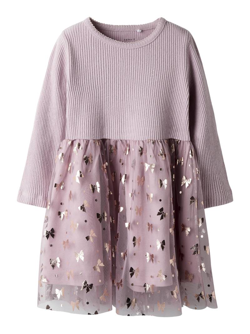 NAME IT - NMFROSALLY LS DRESS keepsake lilac - Gr. - 128 von NAME IT