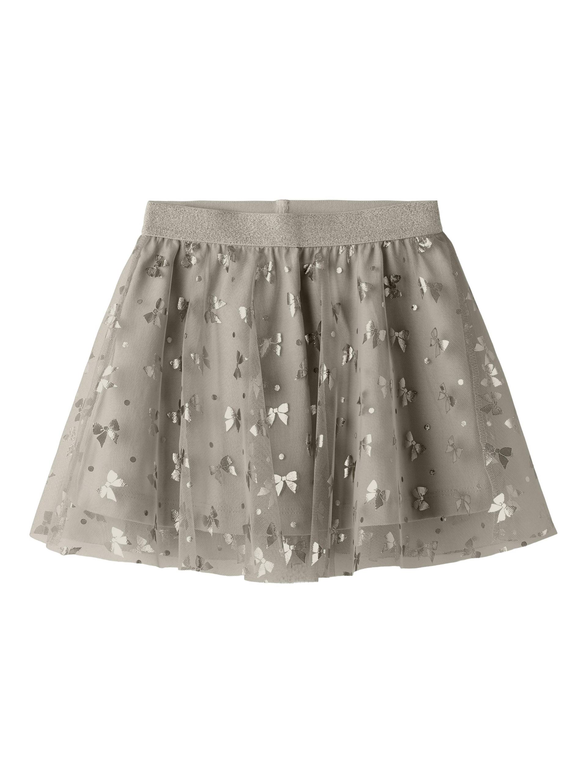 NAME IT - NMFROSALLY TULLE SKIRT cement - Gr. - 122 von NAME IT