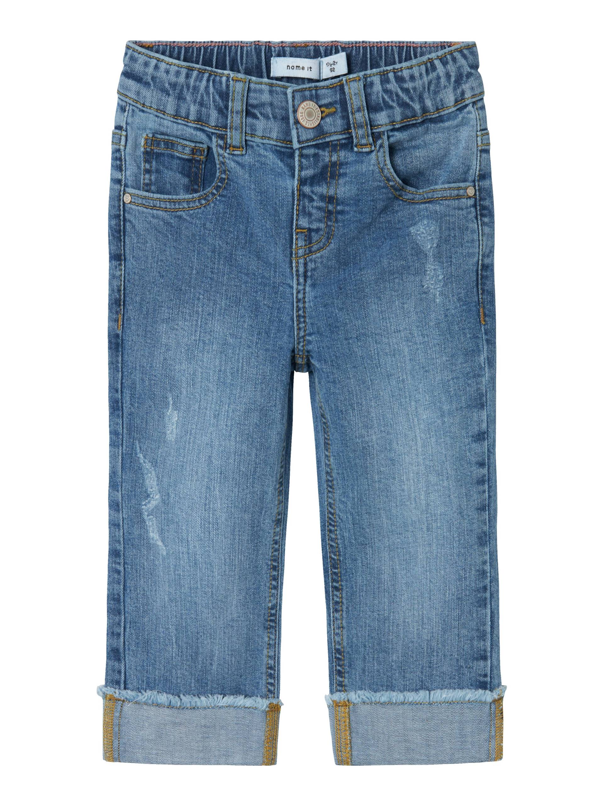 NAME IT - NMFROSE STRAIGHT JEANS 9262-MD S medium blue denim - Gr. - 92 von NAME IT