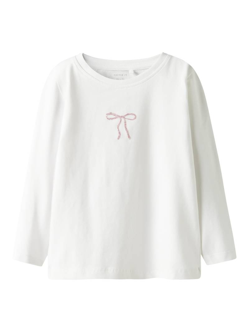NAME IT - NMFROSITA LS TOP BOX bright white - Gr. - 92 von NAME IT