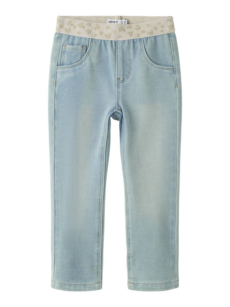 NAME IT - NMFSALLI SLIM SWE JEANS 1190-BO NOOS light blue denim - Gr. - 104 von NAME IT