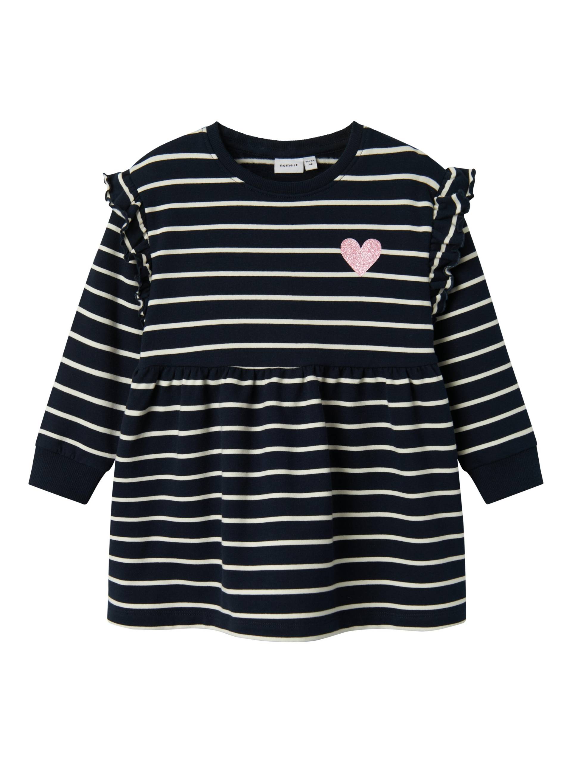 NAME IT - NMFTORINA NREG SWE DRESS BRU PB dark sapphire - Gr. - 92 von NAME IT