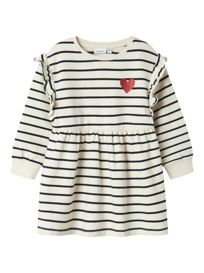 NAME IT - NMFTORINA NREG SWE DRESS BRU PB sea salt - Gr. - 92 von NAME IT