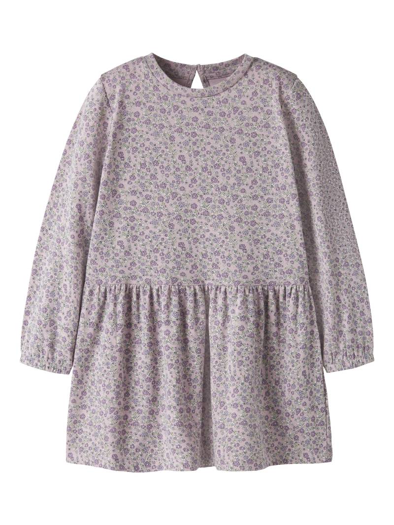 NAME IT - NMFTULINE LS DRESS dawn pink - Gr. - 110 von NAME IT