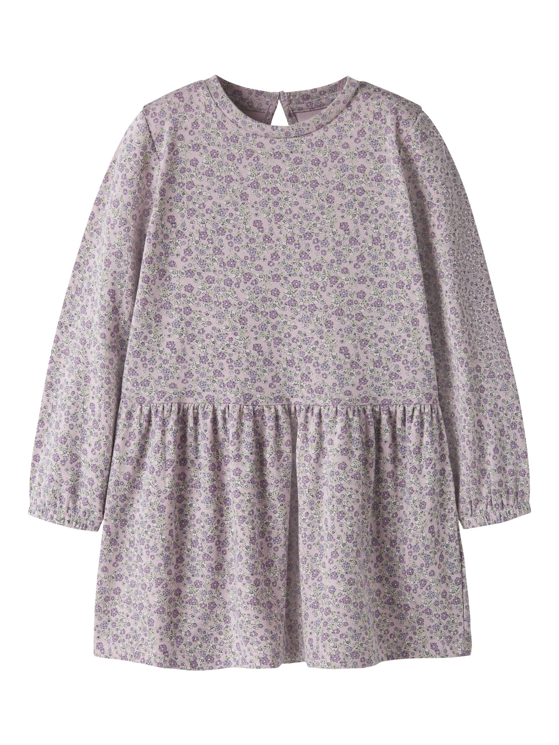 NAME IT - NMFTULINE LS DRESS dawn pink - Gr. - 92 von NAME IT