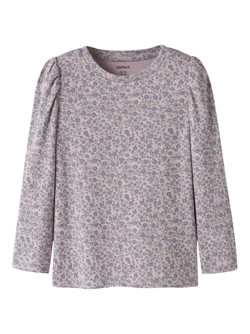 NAME IT - NMFTULINE LS SLIM TOP dawn pink - Gr. - 116 von NAME IT
