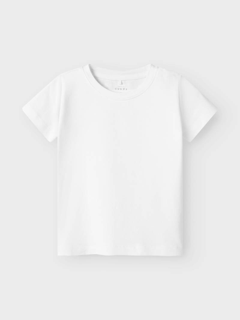 NAME IT - NMFVIBBI SS TOP NOOS bright white - Gr. - 116 von NAME IT
