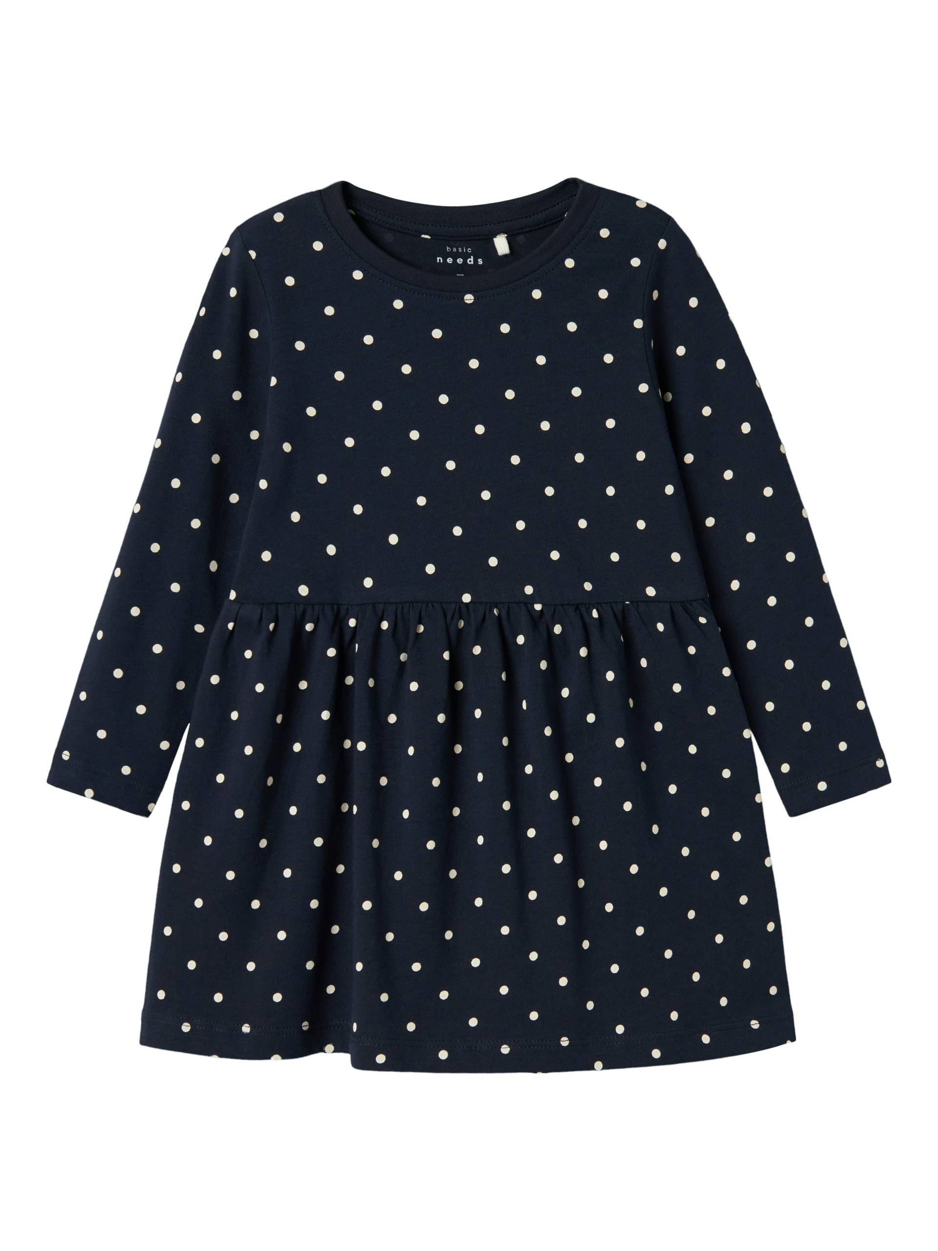 NAME IT - NMFVIVIA LS DRESS NOOS dark sapphire - Gr. - 98 von NAME IT