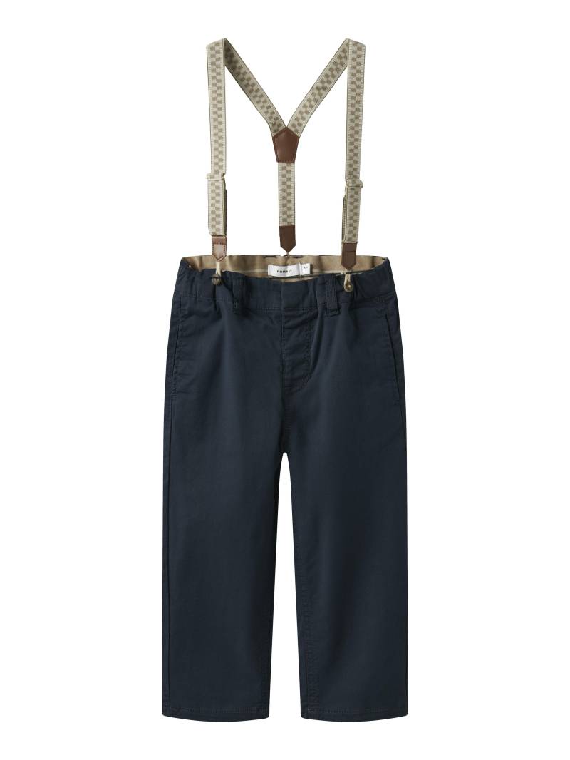 NAME IT - NMMBEN TAP CHINO TWI PANT WB 5502-YZ F dark sapphire - Gr. - 104 von NAME IT