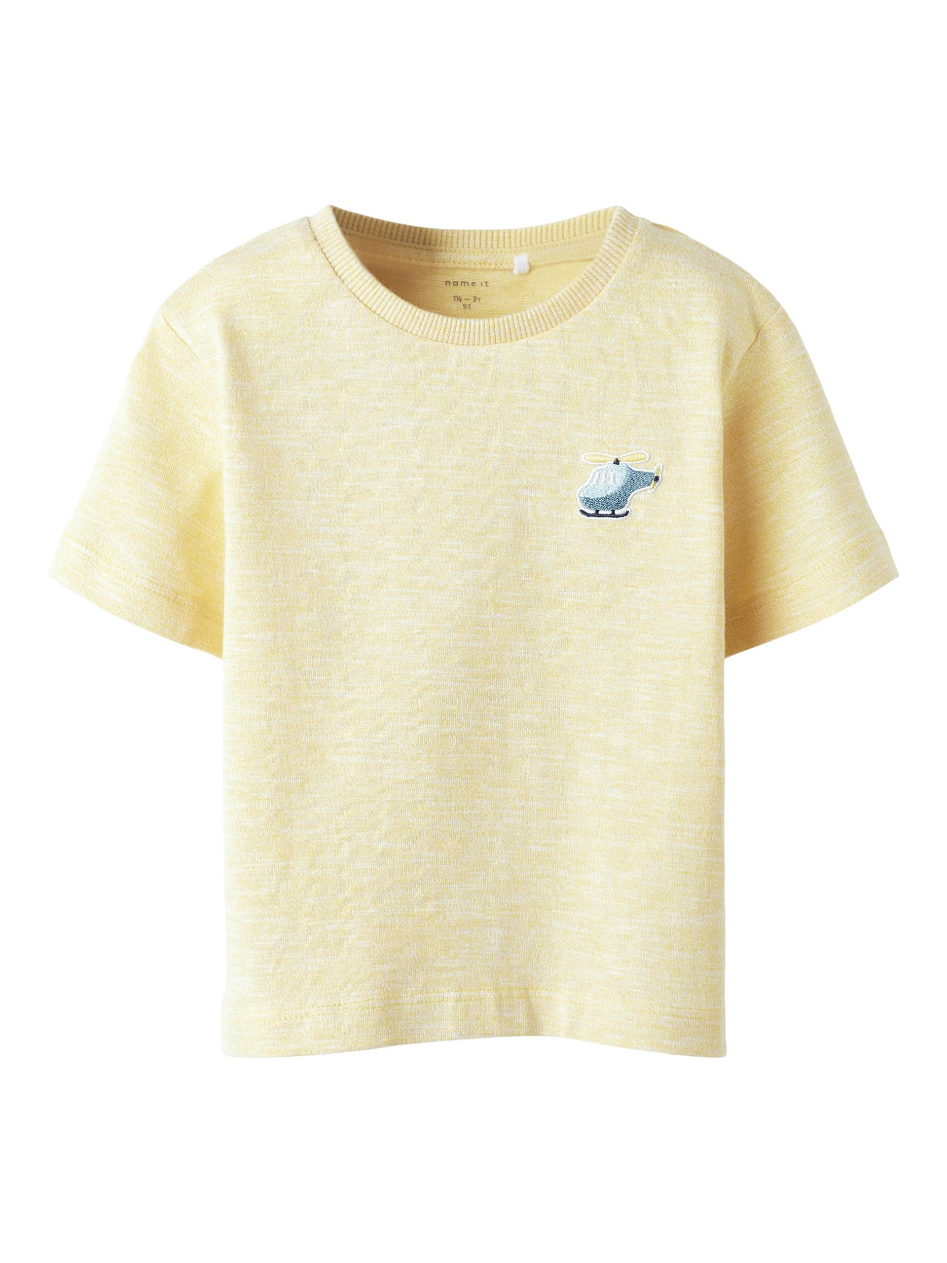 NAME IT - NMMFREDERY SS NREG TOP PB buff yellow - Gr. - 110 von NAME IT