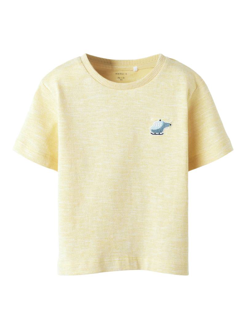 NAME IT - NMMFREDERY SS NREG TOP PB buff yellow - Gr. - 110 von NAME IT