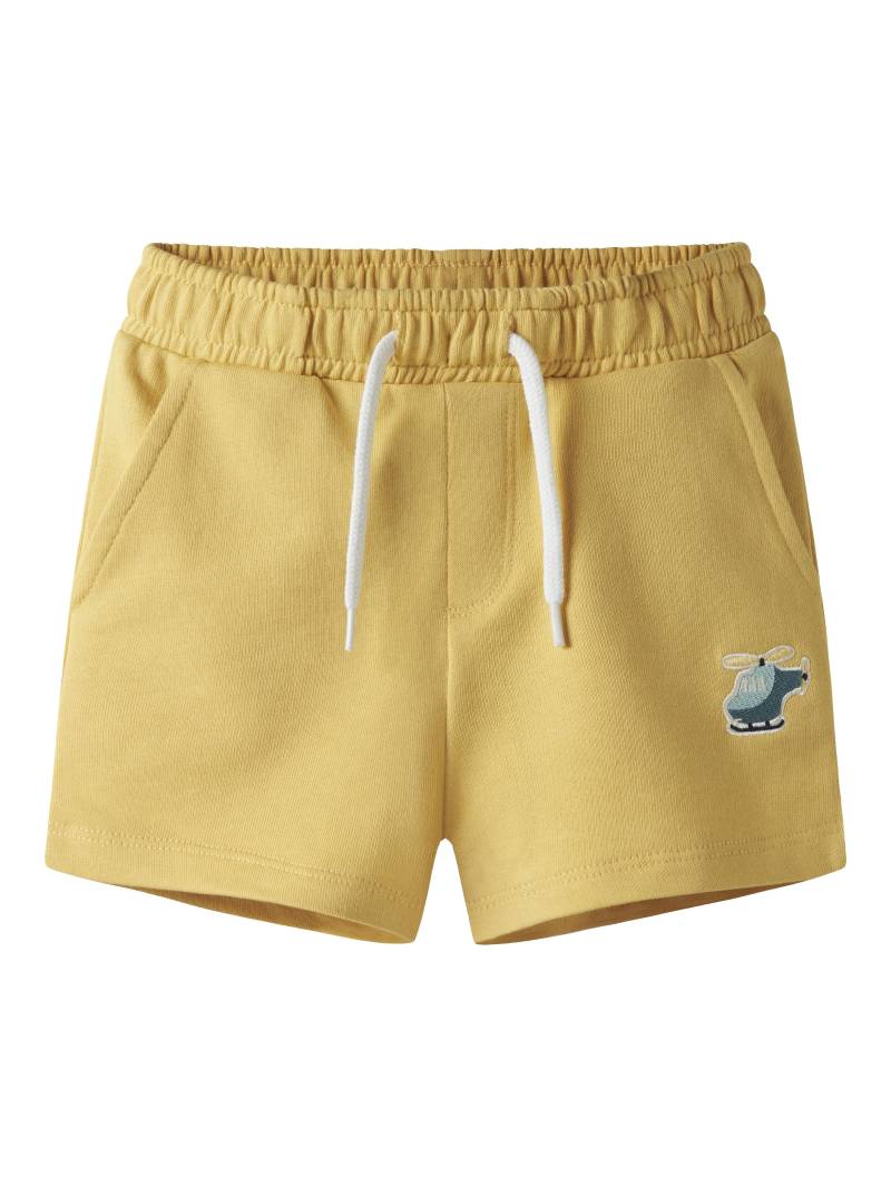NAME IT - NMMFRITZO NREG SWE SHORTS UNB PB buff yellow - Gr. - 110 von NAME IT